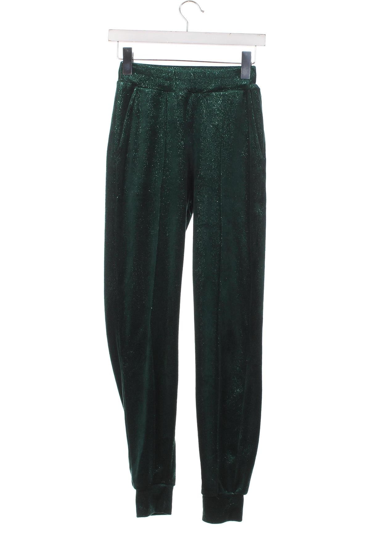 Дамски панталон Ramona Badescu, Размер XS, Цвят Зелен, Цена 19,35 лв.