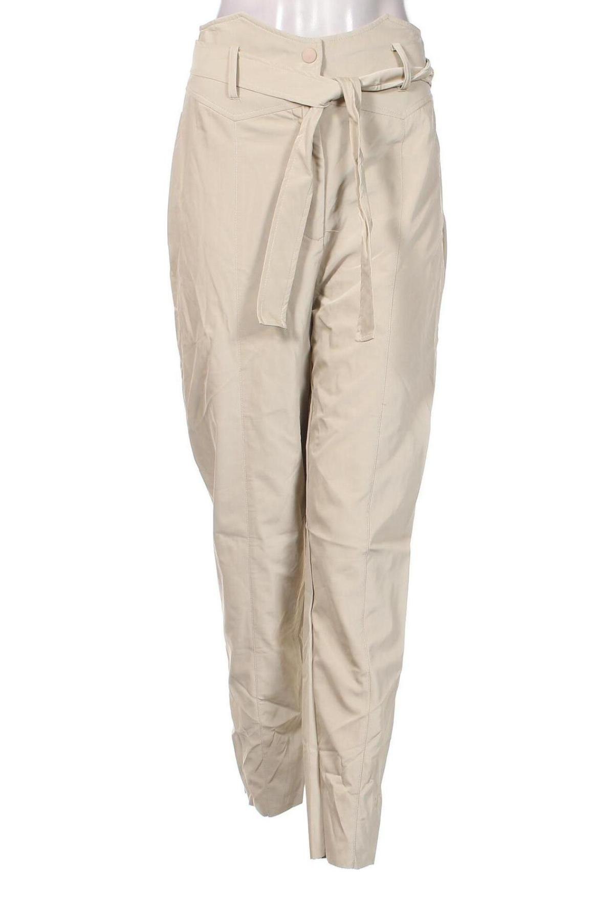 Pantaloni de femei Rinascimento, Mărime S, Culoare Bej, Preț 72,04 Lei