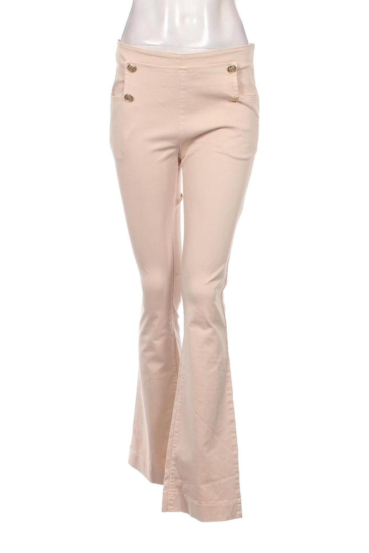 Γυναικείο παντελόνι Rinascimento, Μέγεθος M, Χρώμα  Μπέζ, Τιμή 17,31 €