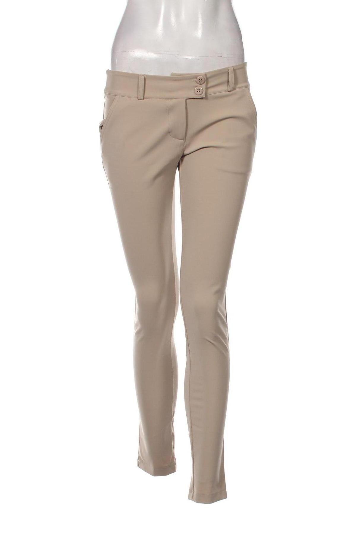 Pantaloni de femei Rinascimento, Mărime S, Culoare Bej, Preț 31,25 Lei