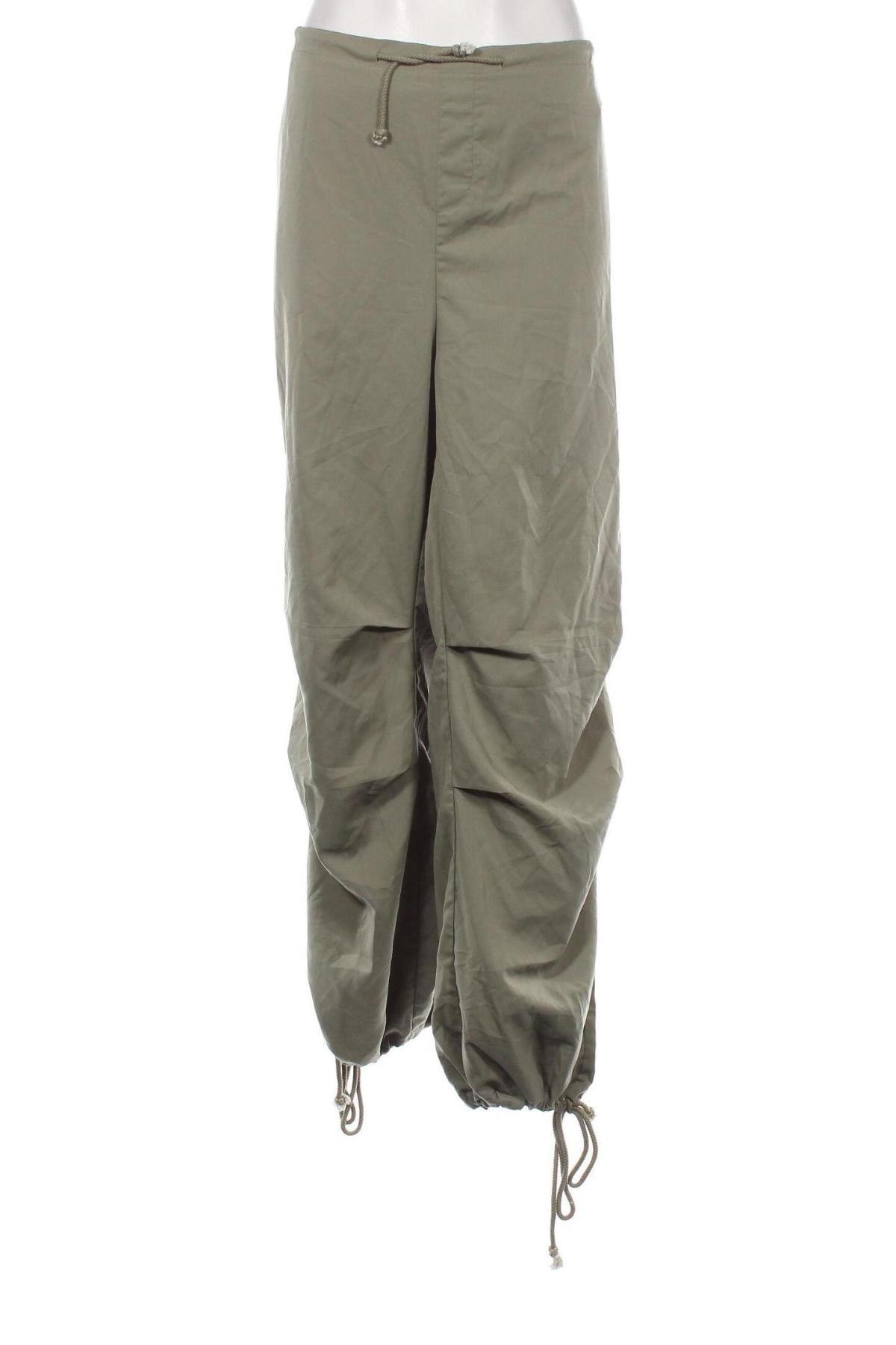 Дамски панталон SHEIN, Размер 3XL, Цвят Зелен, Цена 29,00 лв.