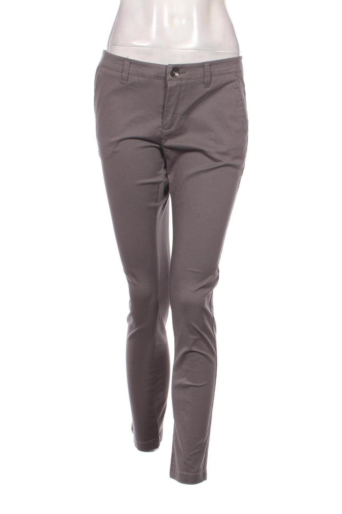 Дамски панталон Sisley, Размер M, Цвят Сив, Цена 24,82 лв.