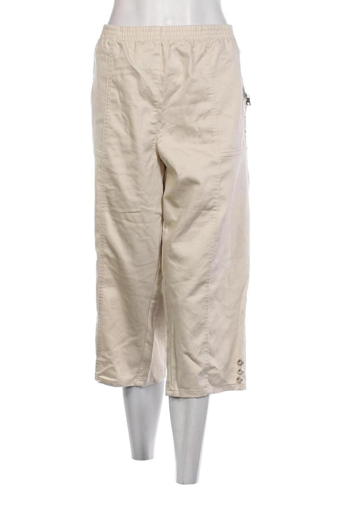 Pantaloni de femei Soya Concept, Mărime XXL, Culoare Bej, Preț 85,85 Lei