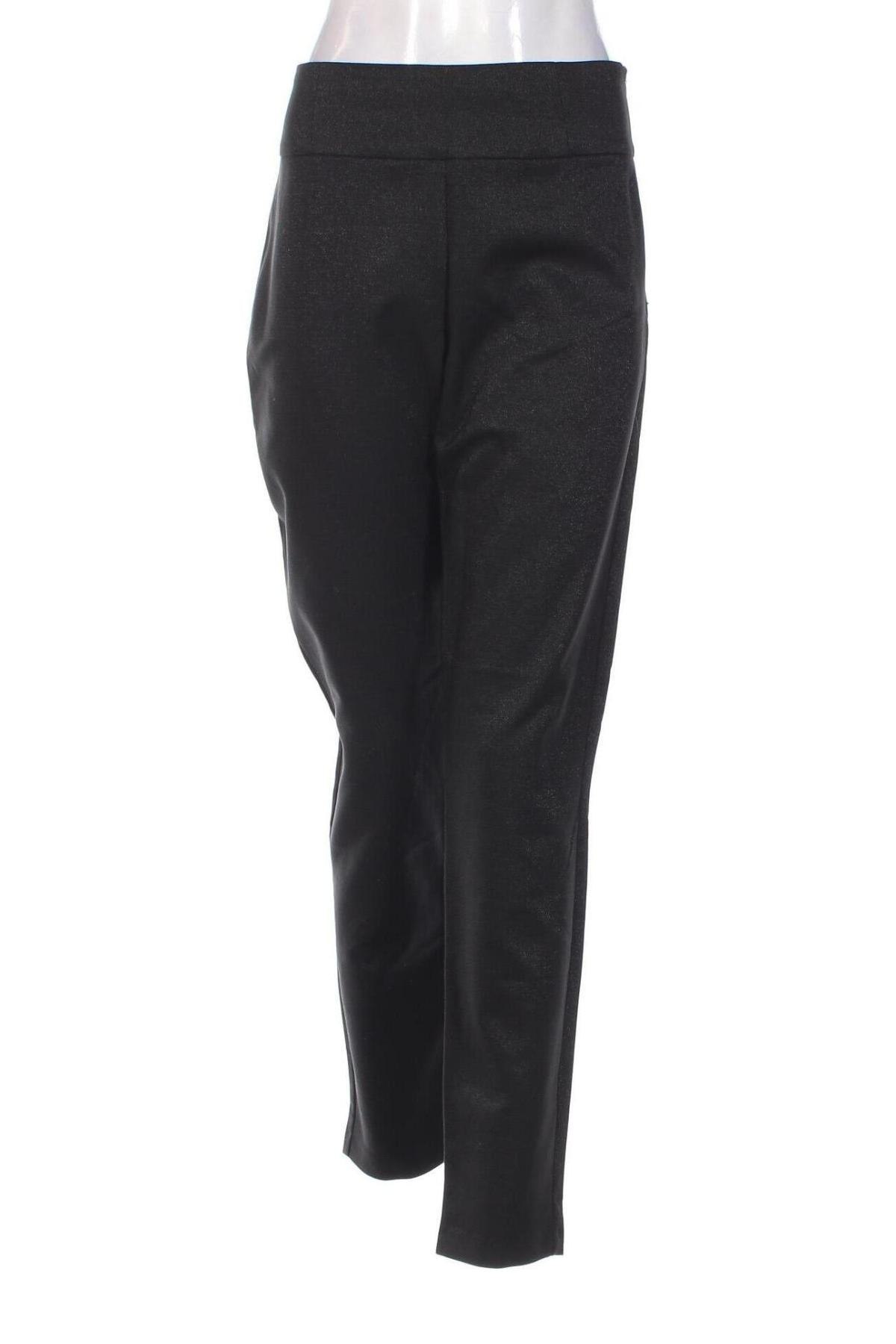 Γυναικείο παντελόνι Stefanel, Μέγεθος L, Χρώμα Μαύρο, Τιμή 35,44 €