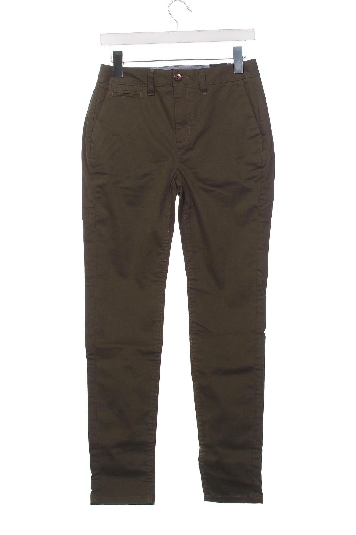 Pantaloni de femei Superdry, Mărime XS, Culoare Verde, Preț 94,84 Lei