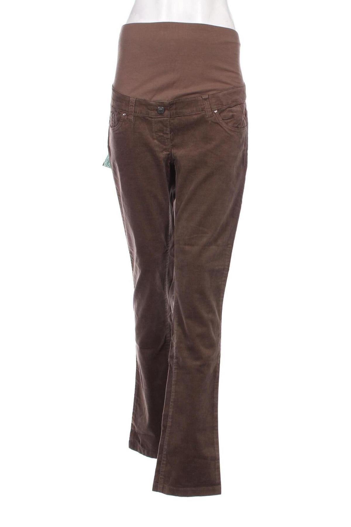 Pantaloni de femei United Colors Of Benetton, Mărime M, Culoare Maro, Preț 139,03 Lei