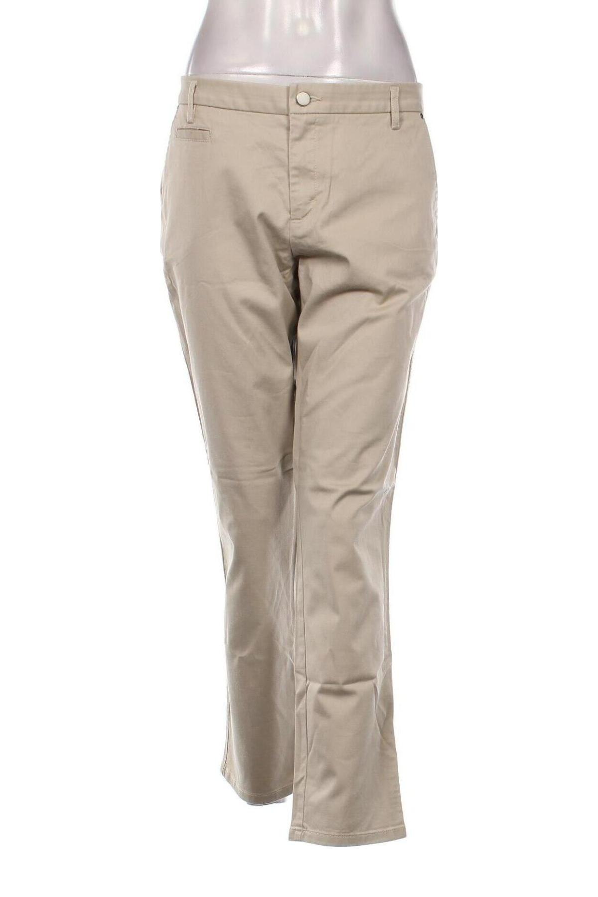Дамски панталон United Colors Of Benetton, Размер L, Цвят Бежов, Цена 29,00 лв.