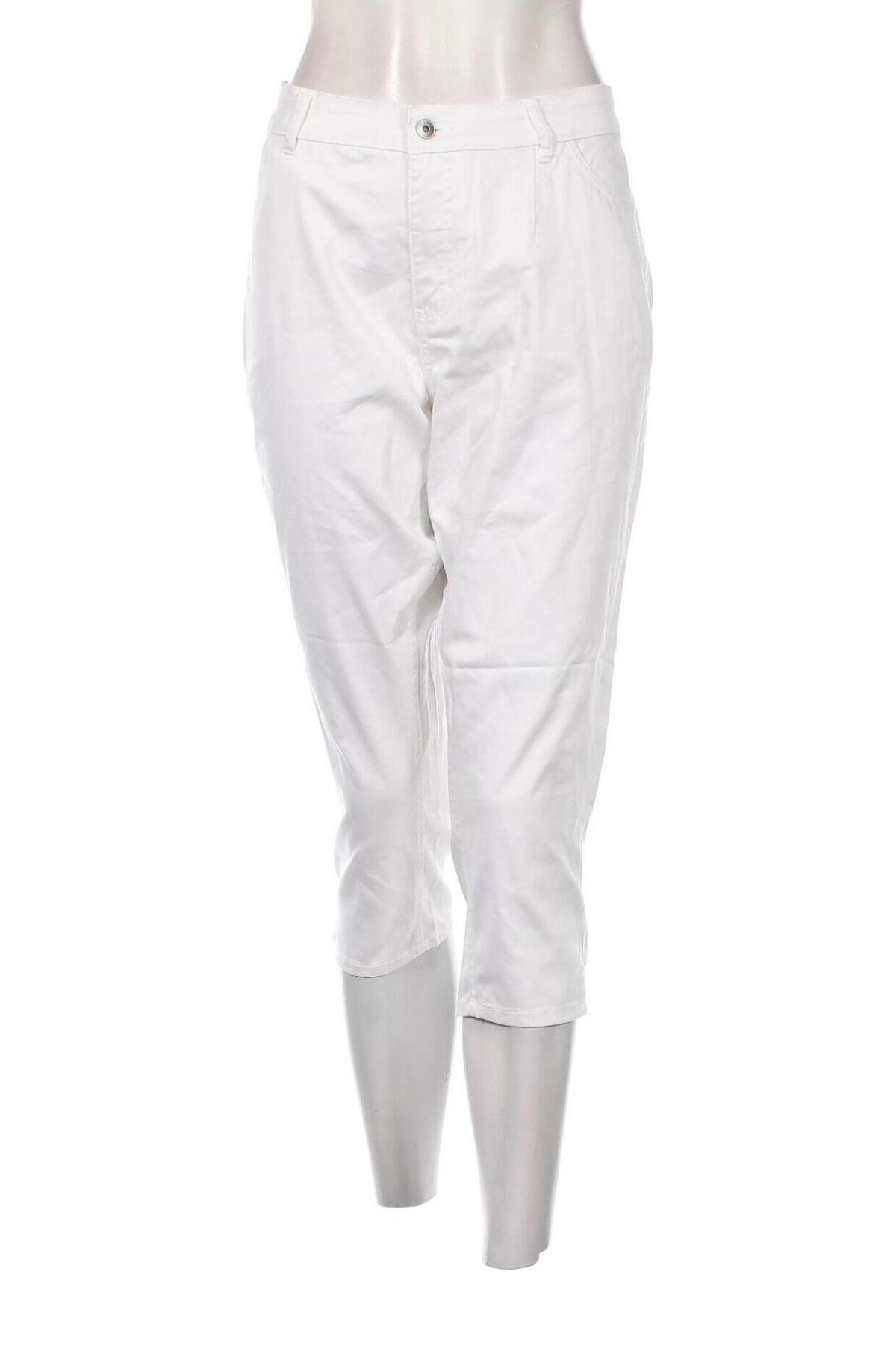 Дамски панталон VRS Woman, Размер XL, Цвят Бял, Цена 29,00 лв.