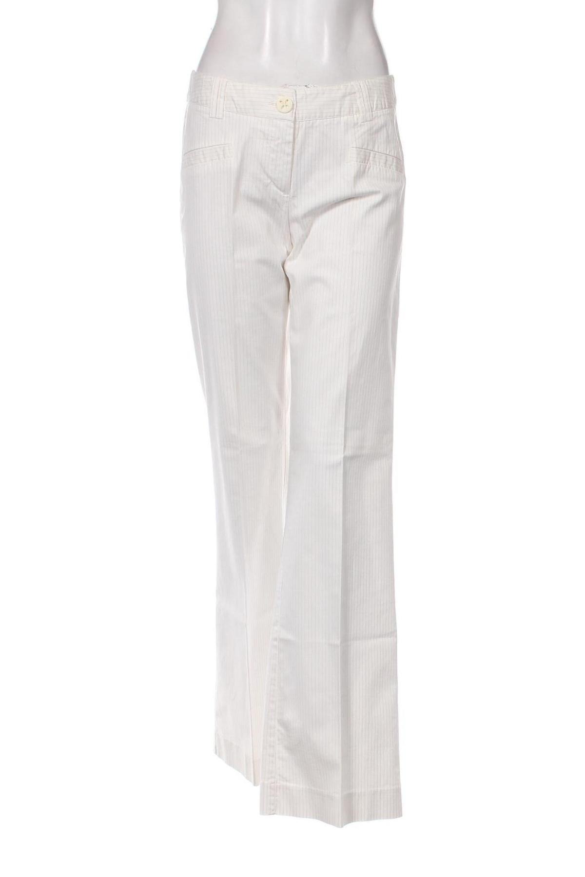 Γυναικείο παντελόνι Vero Moda, Μέγεθος M, Χρώμα Λευκό, Τιμή 8,01 €