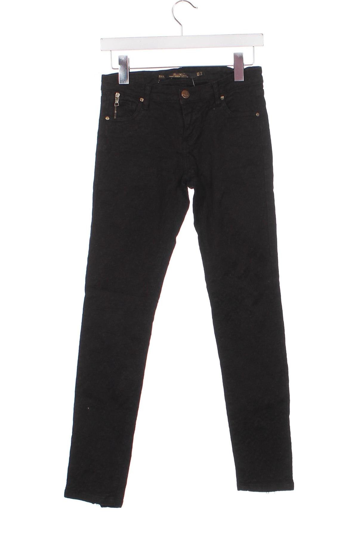 Дамски панталон Zara, Размер S, Цвят Черен, Цена 6,80 лв.