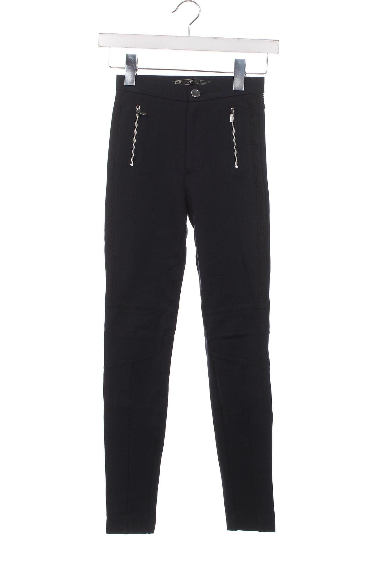 Pantaloni de femei Zara Trafaluc, Mărime XS, Culoare Albastru, Preț 49,87 Lei