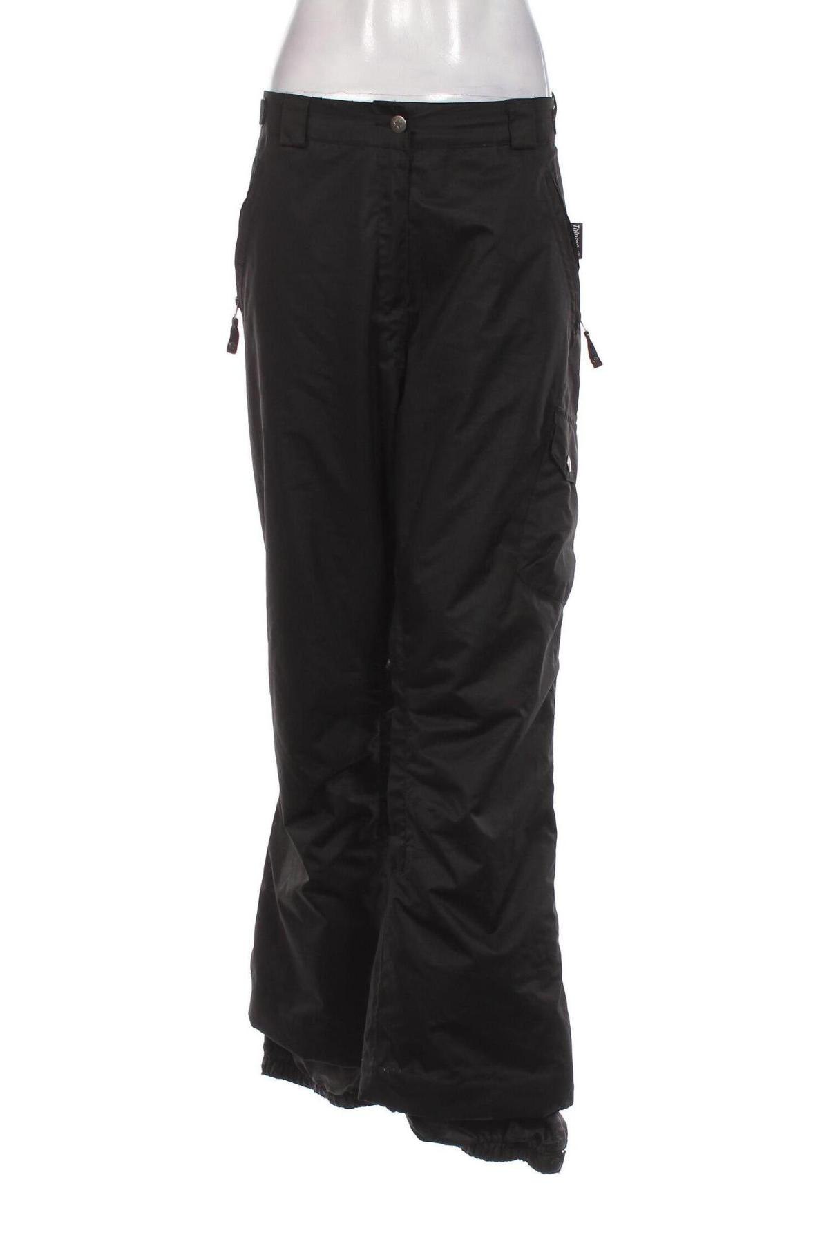 Дамски панталон за зимни спортове Crane, Размер XL, Цвят Черен, Цена 26,25 лв.