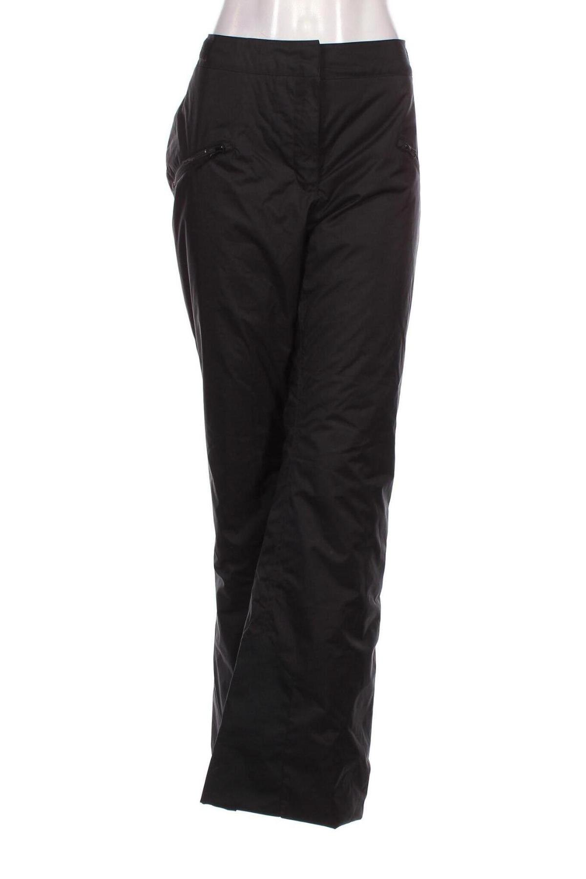 Дамски панталон за зимни спортове Decathlon, Размер XL, Цвят Черен, Цена 11,25 лв.