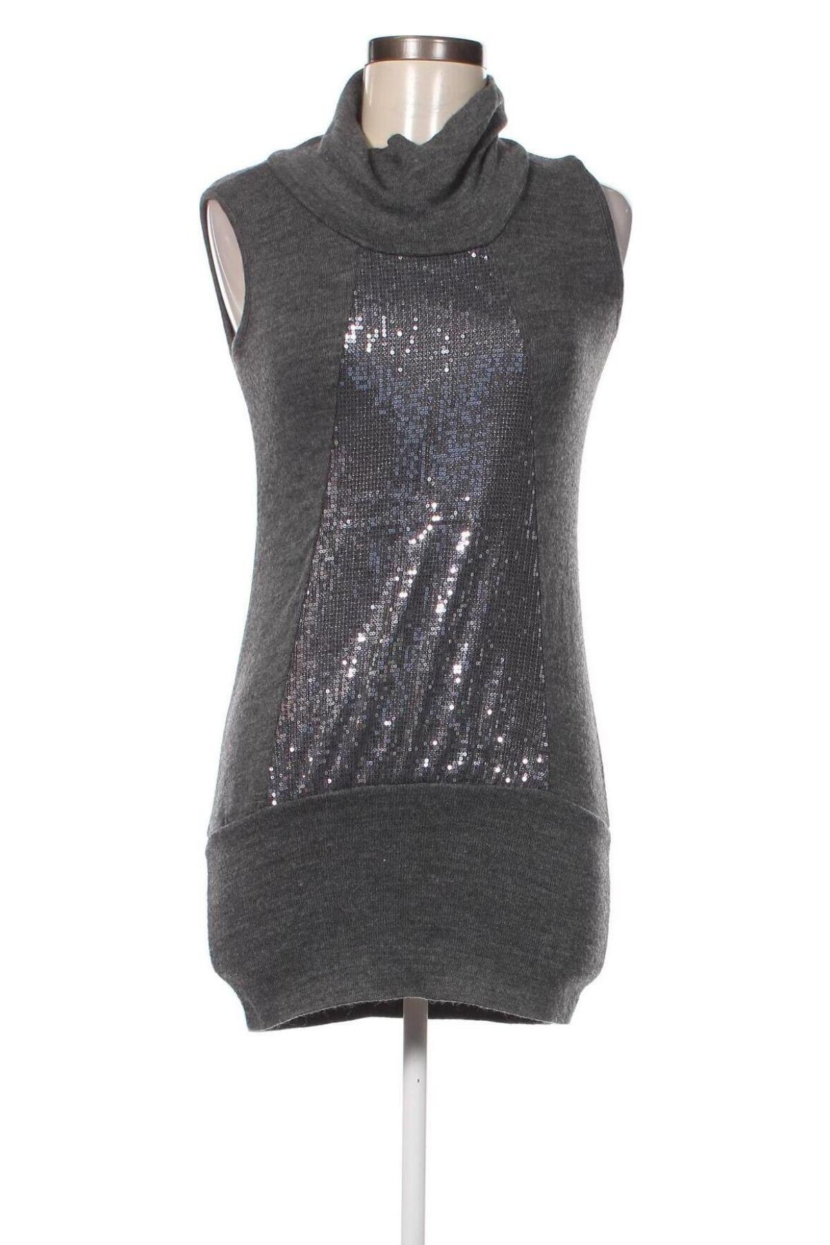 Γυναικείο αμάνικο μπλουζάκι, Μέγεθος M, Χρώμα Γκρί, Τιμή 2,81 €