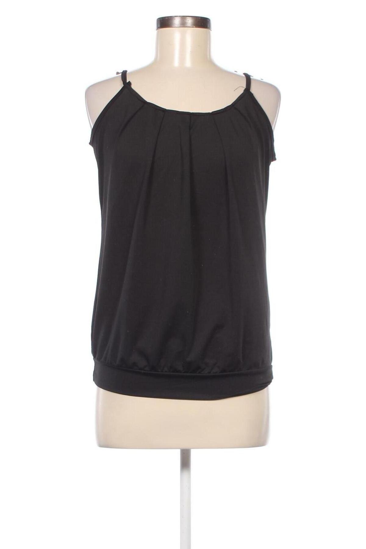 Γυναικείο αμάνικο μπλουζάκι, Μέγεθος L, Χρώμα Μαύρο, Τιμή 2,73 €