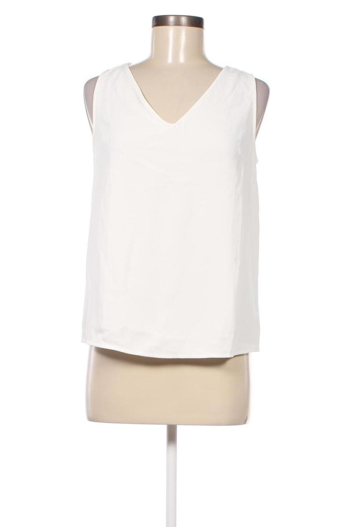 Γυναικείο αμάνικο μπλουζάκι About You, Μέγεθος S, Χρώμα Λευκό, Τιμή 5,29 €