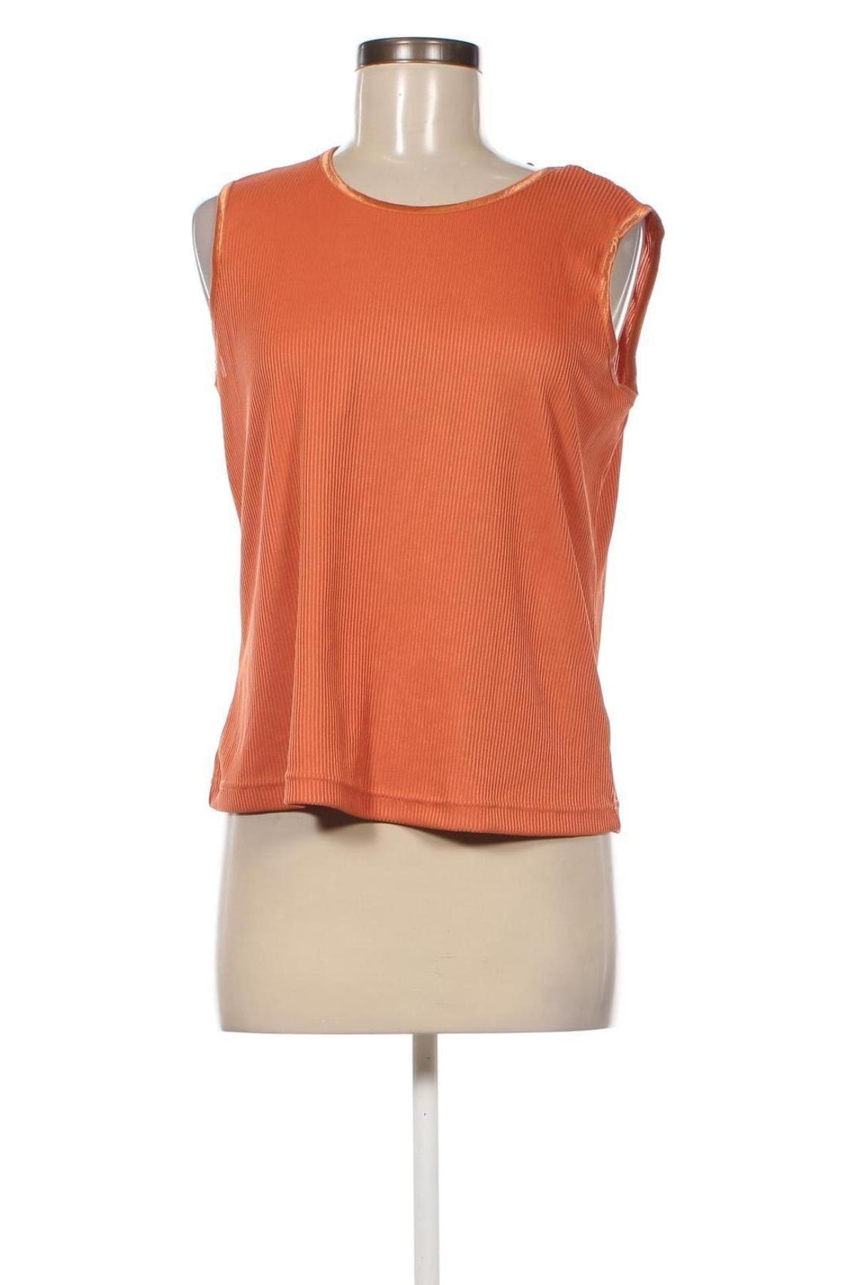 Γυναικείο αμάνικο μπλουζάκι Allison Daley, Μέγεθος M, Χρώμα Πορτοκαλί, Τιμή 2,35 €
