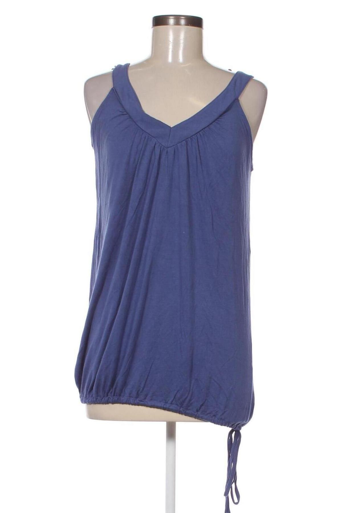 Γυναικείο αμάνικο μπλουζάκι Ann Christine, Μέγεθος XS, Χρώμα Μπλέ, Τιμή 2,57 €