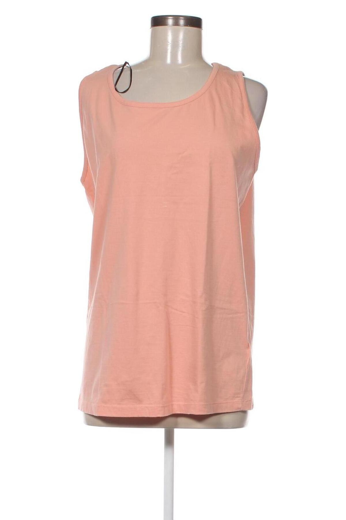 Γυναικείο αμάνικο μπλουζάκι Bpc Bonprix Collection, Μέγεθος XL, Χρώμα Πορτοκαλί, Τιμή 6,62 €