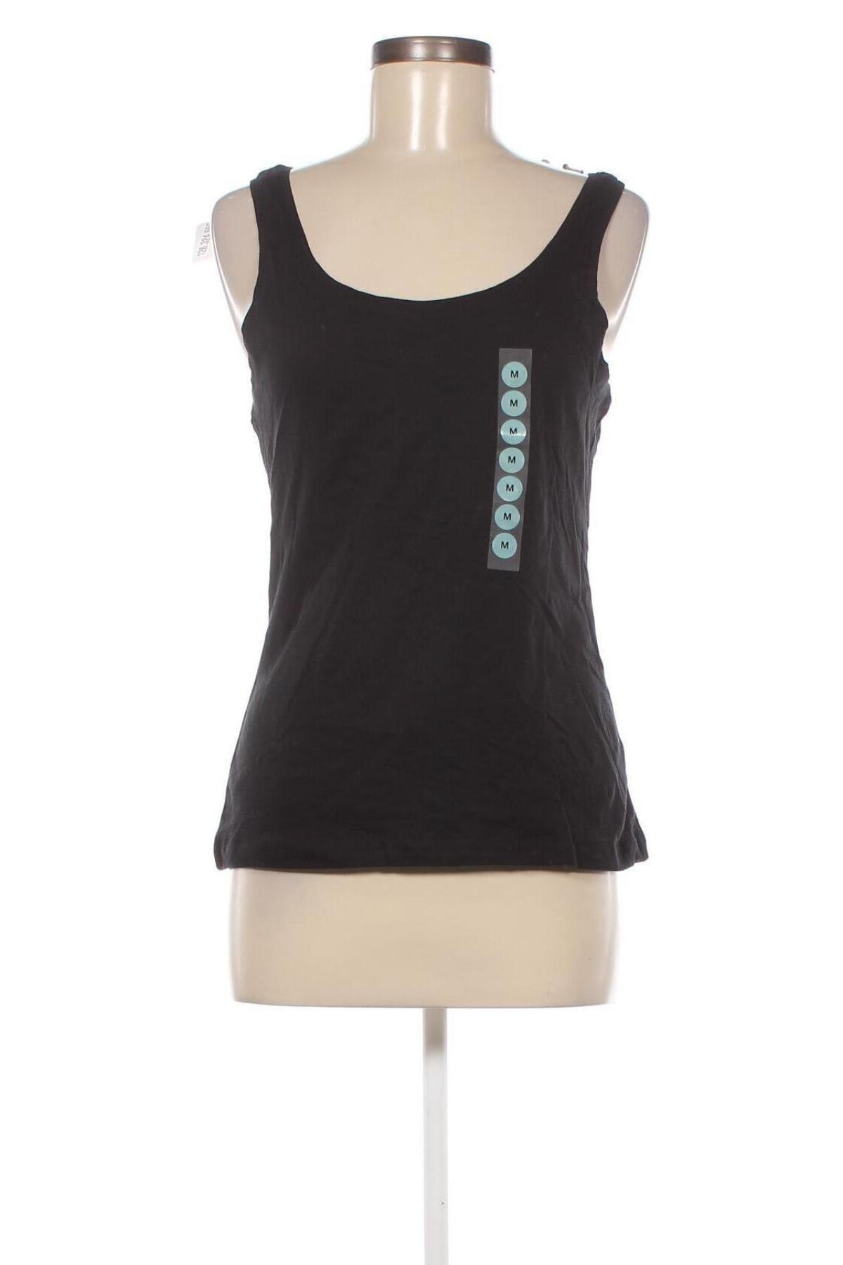 Γυναικείο αμάνικο μπλουζάκι C&A, Μέγεθος M, Χρώμα Μαύρο, Τιμή 2,81 €