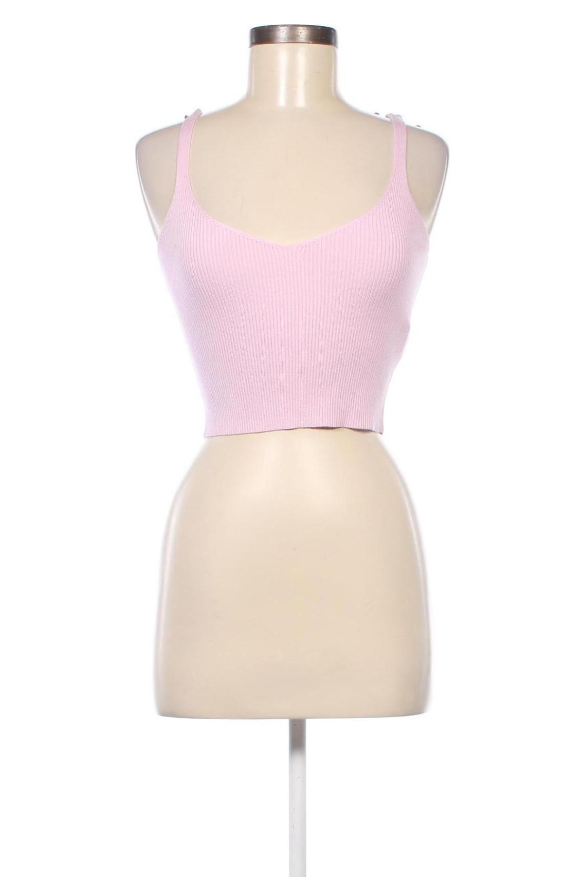 Γυναικείο αμάνικο μπλουζάκι Glamorous, Μέγεθος M, Χρώμα Ρόζ , Τιμή 6,58 €