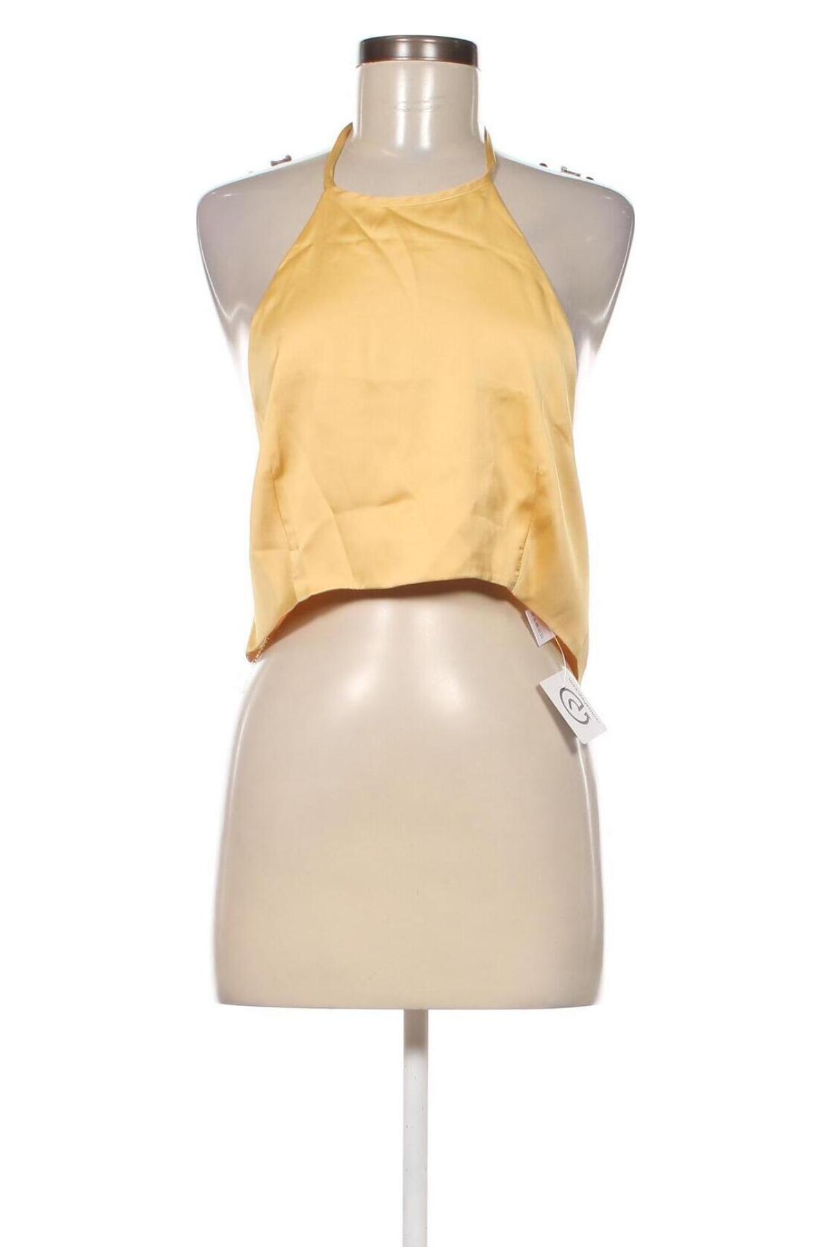 Tricou de damă Glamorous, Mărime L, Culoare Galben, Preț 23,85 Lei