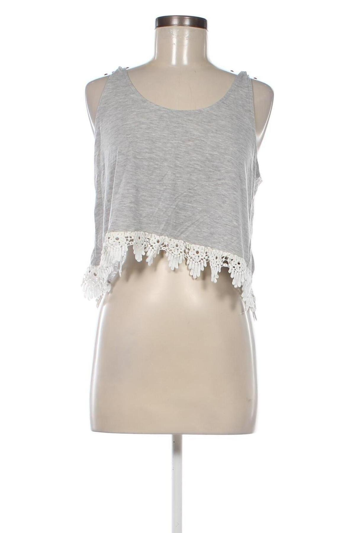 Damentop H&M Divided, Größe L, Farbe Grau, Preis € 1,99