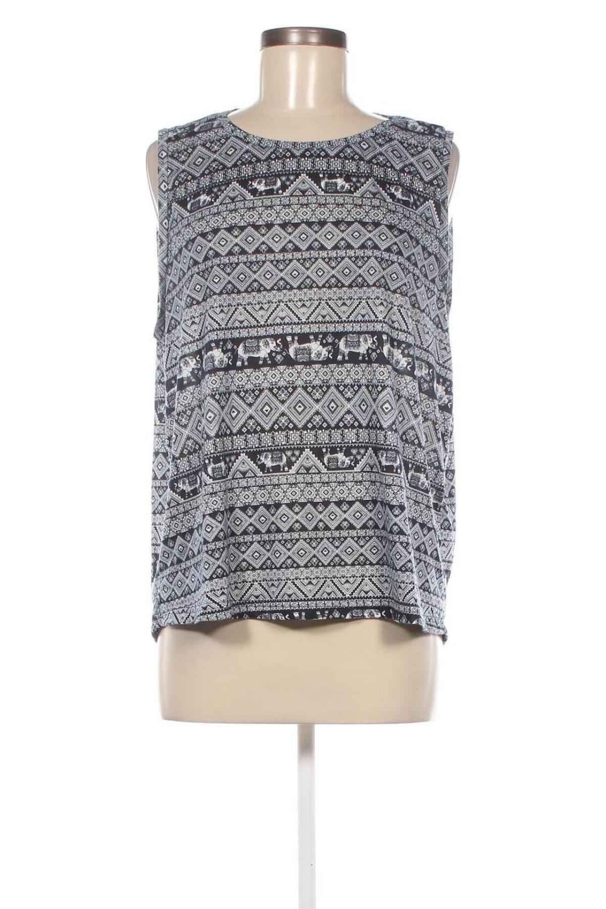 Γυναικείο αμάνικο μπλουζάκι Janis, Μέγεθος XL, Χρώμα Πολύχρωμο, Τιμή 3,71 €