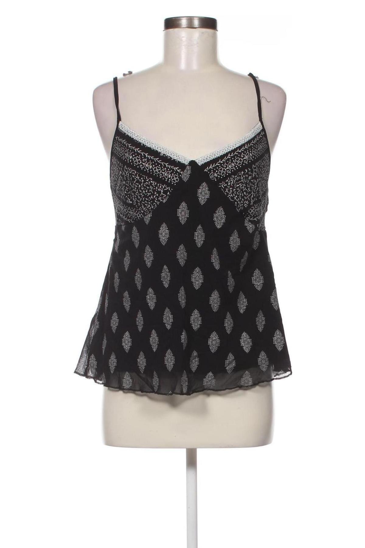 Γυναικείο αμάνικο μπλουζάκι Lindex, Μέγεθος L, Χρώμα Μαύρο, Τιμή 2,79 €