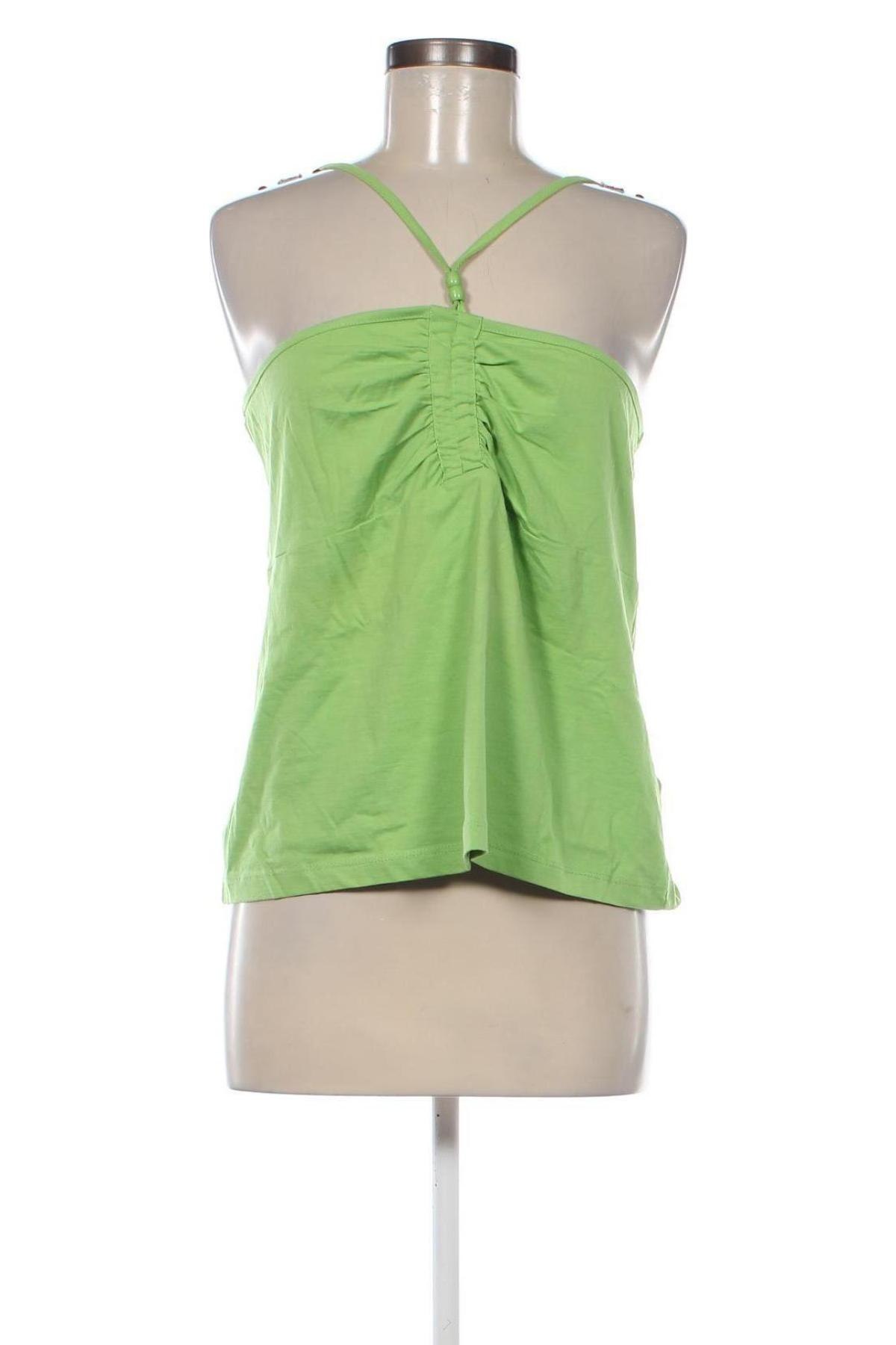Γυναικείο αμάνικο μπλουζάκι Nkd, Μέγεθος XL, Χρώμα Πράσινο, Τιμή 2,65 €