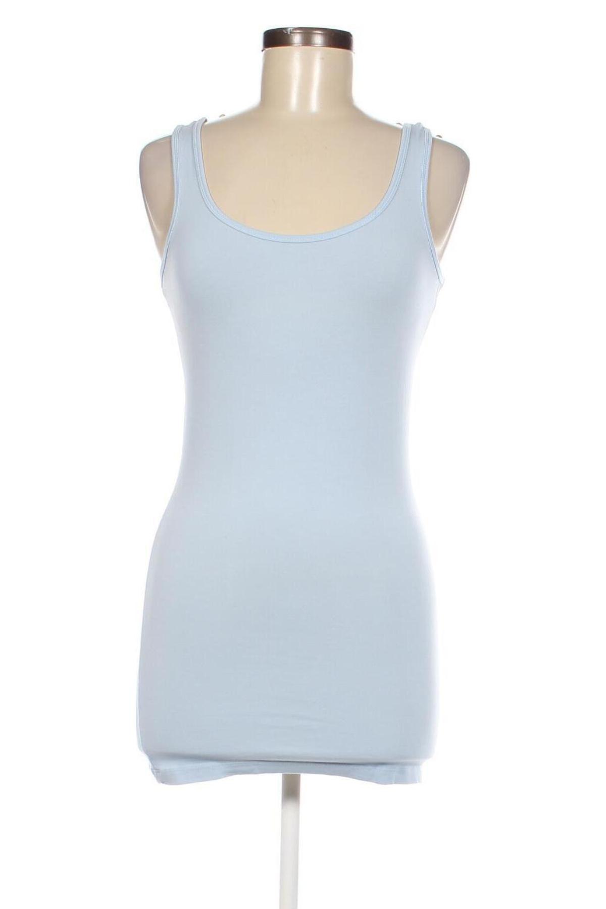 Γυναικείο αμάνικο μπλουζάκι ONLY, Μέγεθος S, Χρώμα Μπλέ, Τιμή 3,06 €