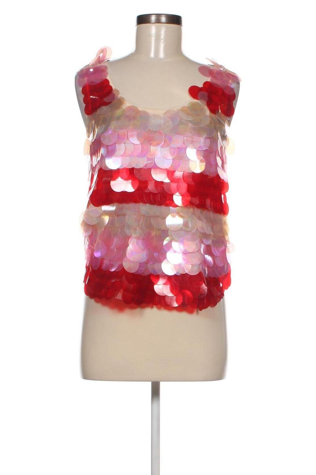Γυναικείο αμάνικο μπλουζάκι Pinko, Μέγεθος S, Χρώμα Πολύχρωμο, Τιμή 34,38 €