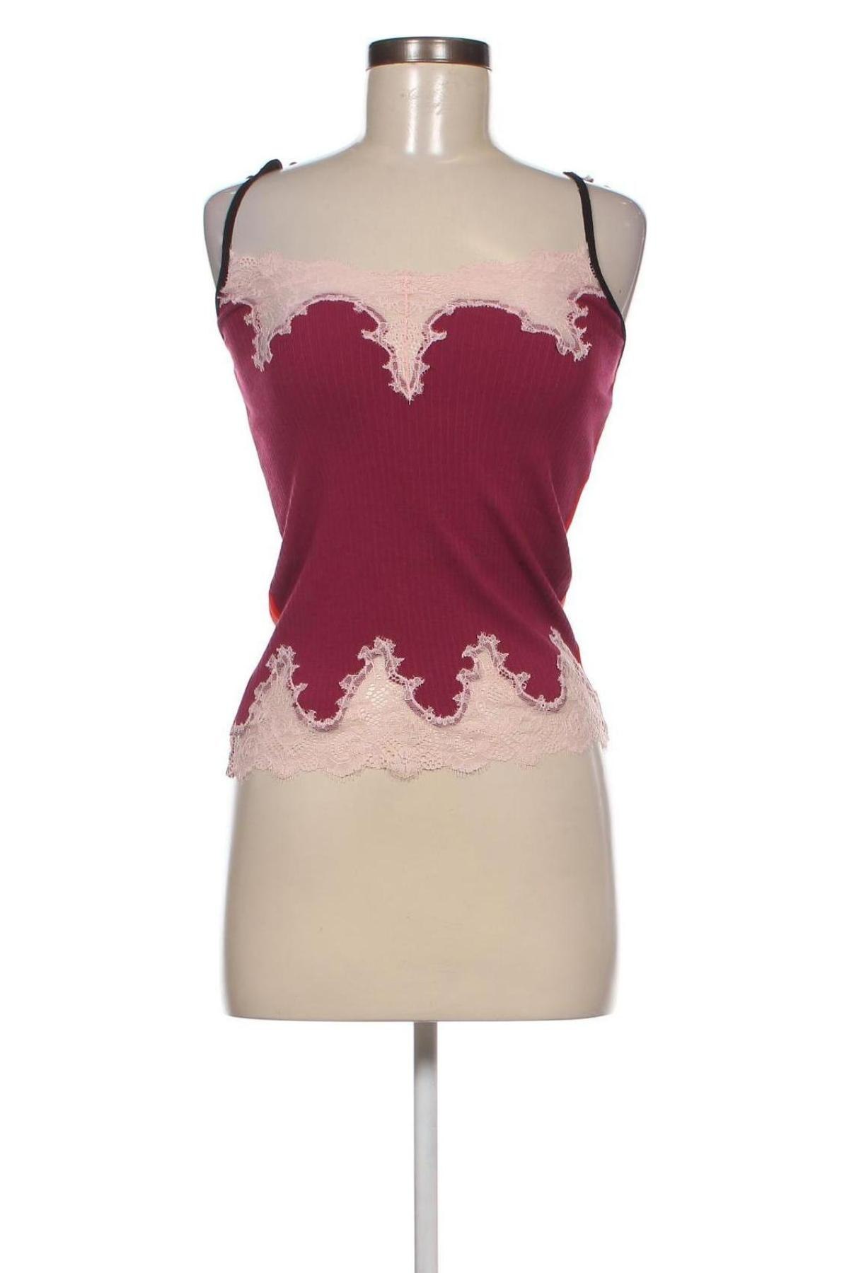 Γυναικείο αμάνικο μπλουζάκι Pinko, Μέγεθος XS, Χρώμα Πολύχρωμο, Τιμή 57,29 €