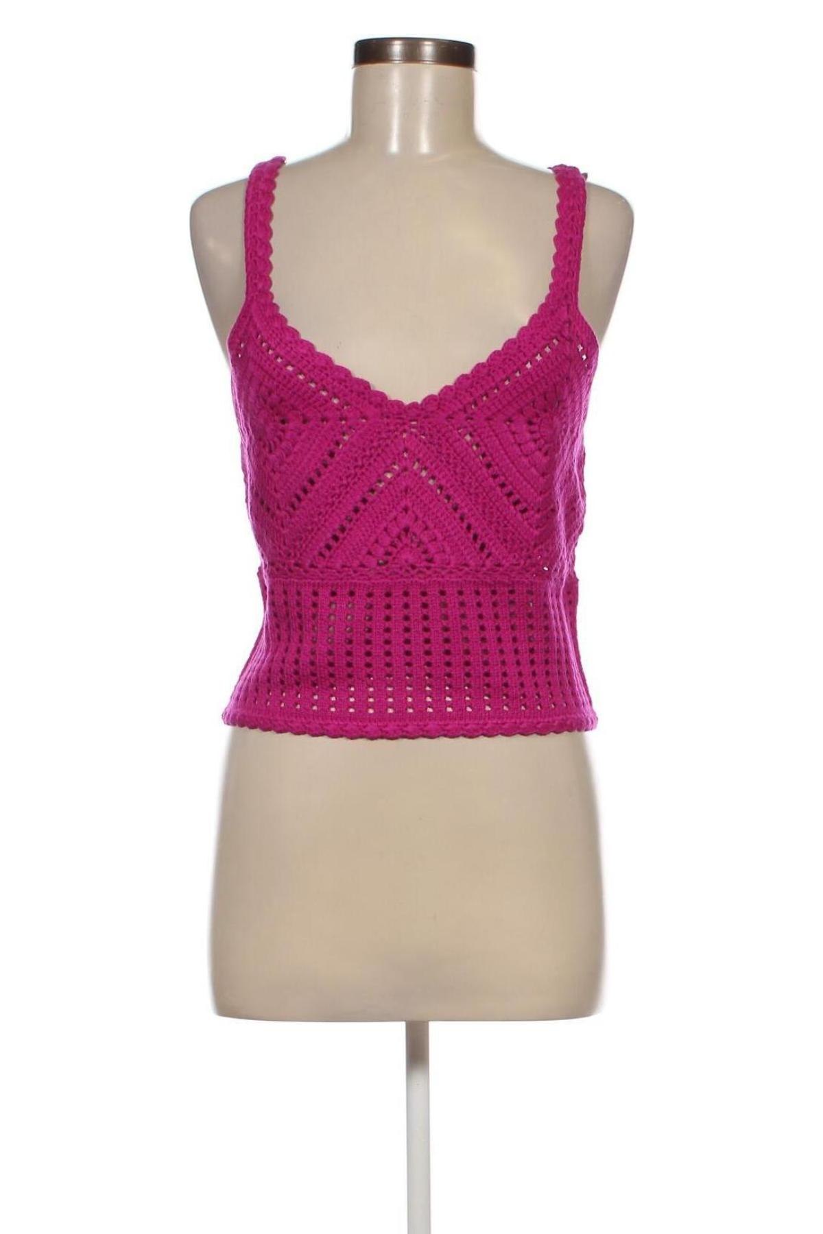 Γυναικείο αμάνικο μπλουζάκι Pinko, Μέγεθος L, Χρώμα Βιολετί, Τιμή 39,80 €
