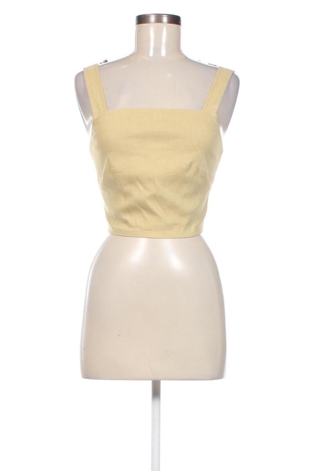 Γυναικείο αμάνικο μπλουζάκι Pinko, Μέγεθος S, Χρώμα  Μπέζ, Τιμή 58,50 €