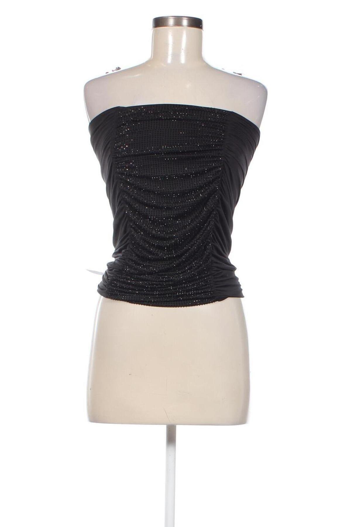 Γυναικείο αμάνικο μπλουζάκι Pinko, Μέγεθος S, Χρώμα Μαύρο, Τιμή 57,29 €