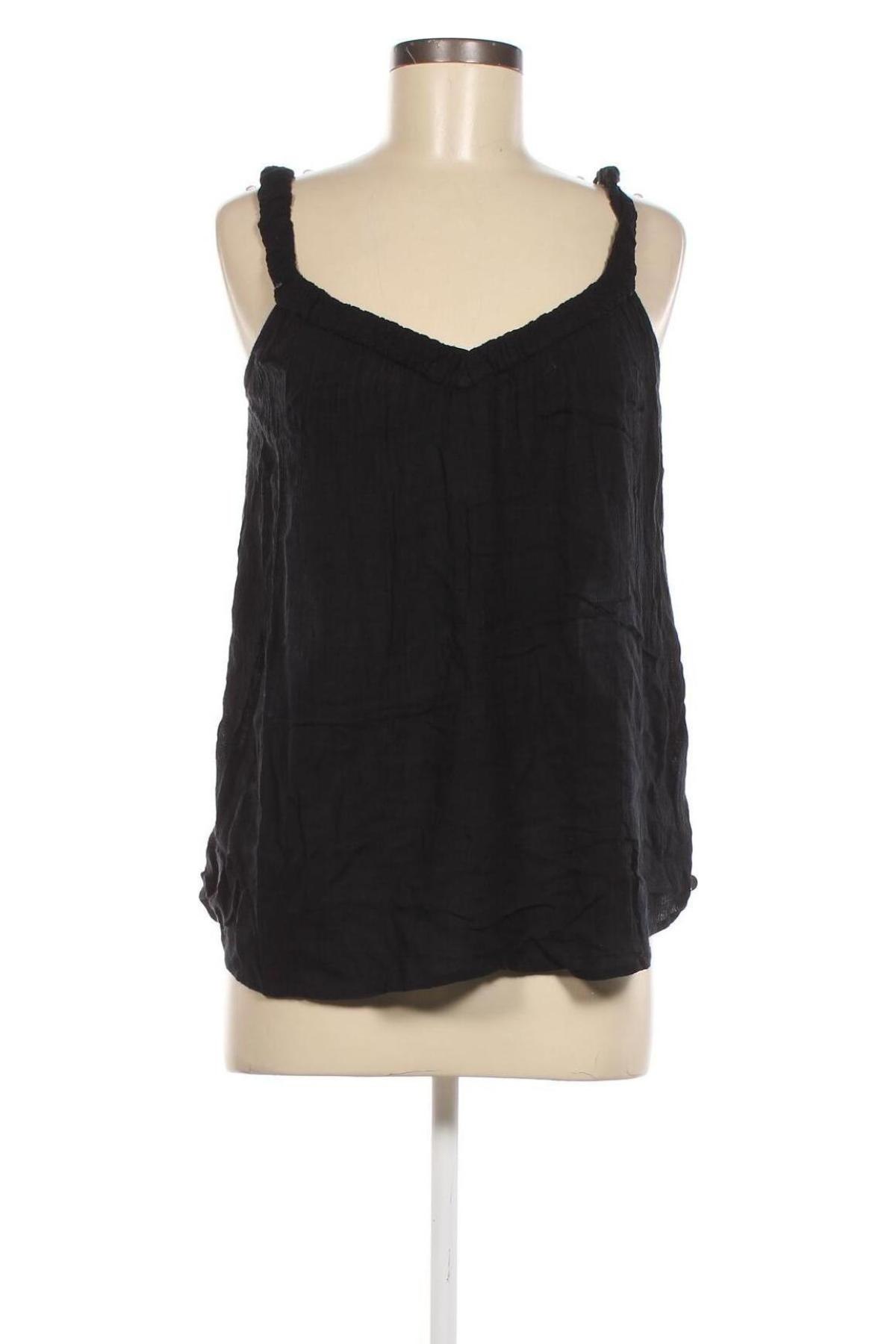 Γυναικείο αμάνικο μπλουζάκι Roxy, Μέγεθος S, Χρώμα Μαύρο, Τιμή 6,19 €