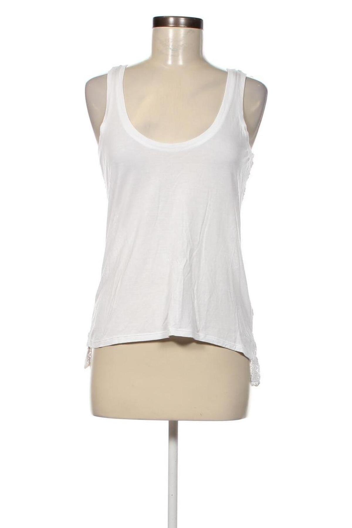 Γυναικείο αμάνικο μπλουζάκι SUN68, Μέγεθος S, Χρώμα Λευκό, Τιμή 13,46 €