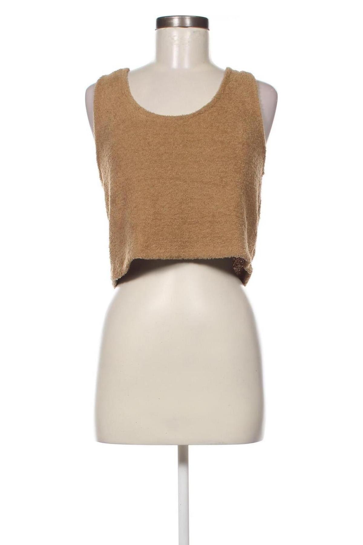 Γυναικείο αμάνικο μπλουζάκι Vero Moda, Μέγεθος XL, Χρώμα  Μπέζ, Τιμή 4,04 €