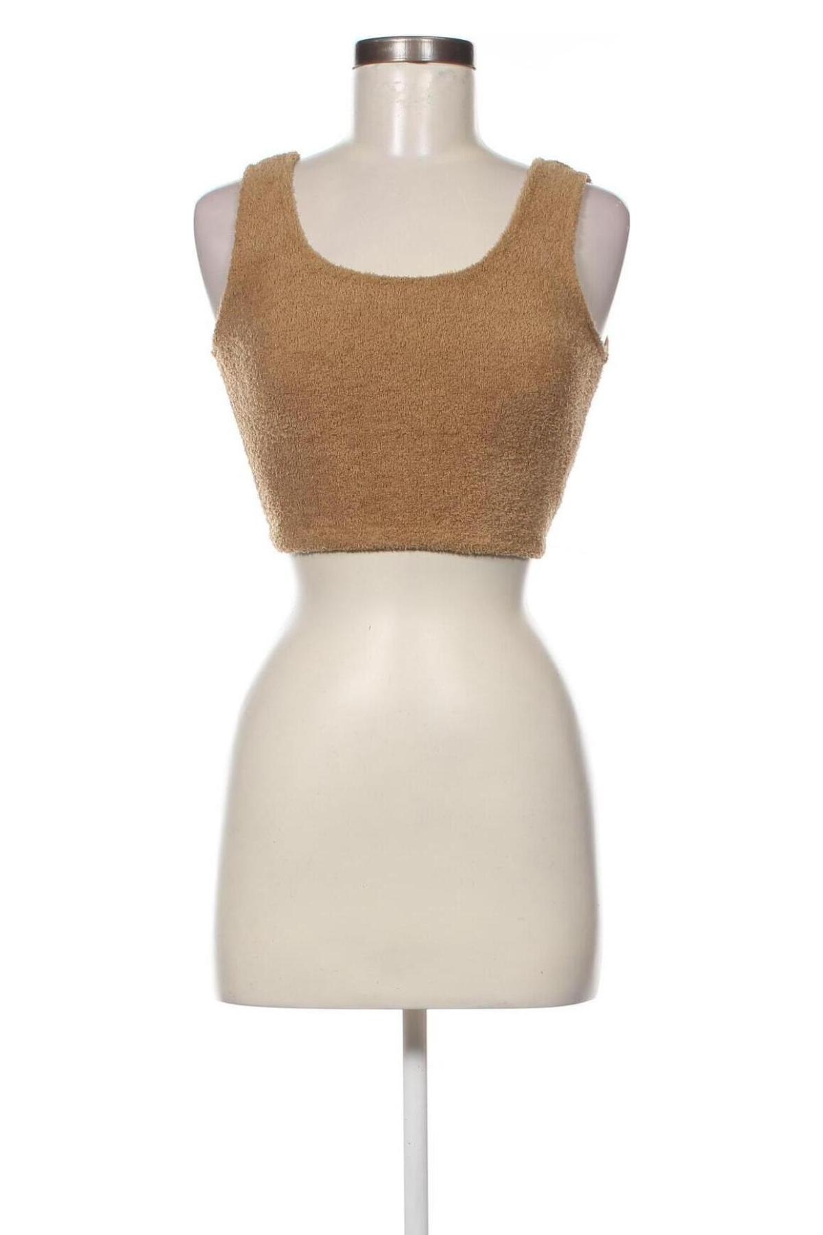 Γυναικείο αμάνικο μπλουζάκι Vero Moda, Μέγεθος XS, Χρώμα  Μπέζ, Τιμή 4,87 €
