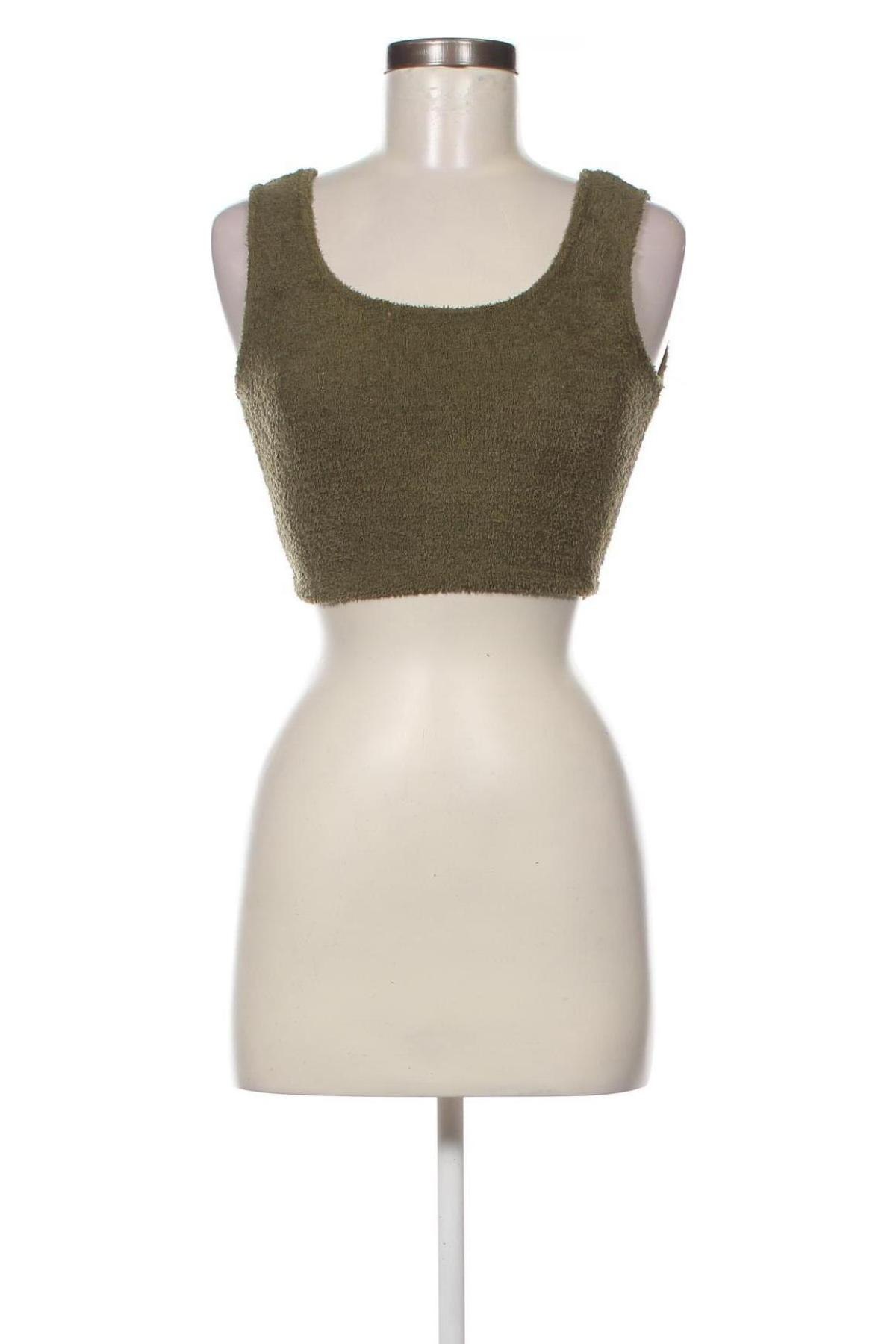 Γυναικείο αμάνικο μπλουζάκι Vero Moda, Μέγεθος XS, Χρώμα Πράσινο, Τιμή 2,78 €
