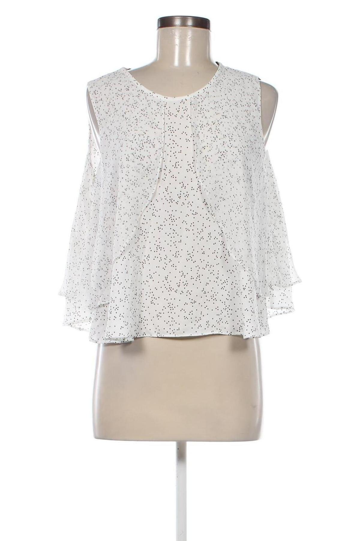 Γυναικείο αμάνικο μπλουζάκι Zara, Μέγεθος L, Χρώμα Λευκό, Τιμή 7,67 €