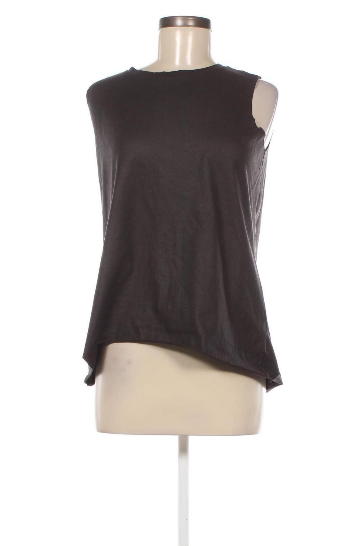 Γυναικείο αμάνικο μπλουζάκι Zara Trafaluc, Μέγεθος M, Χρώμα Μαύρο, Τιμή 2,52 €