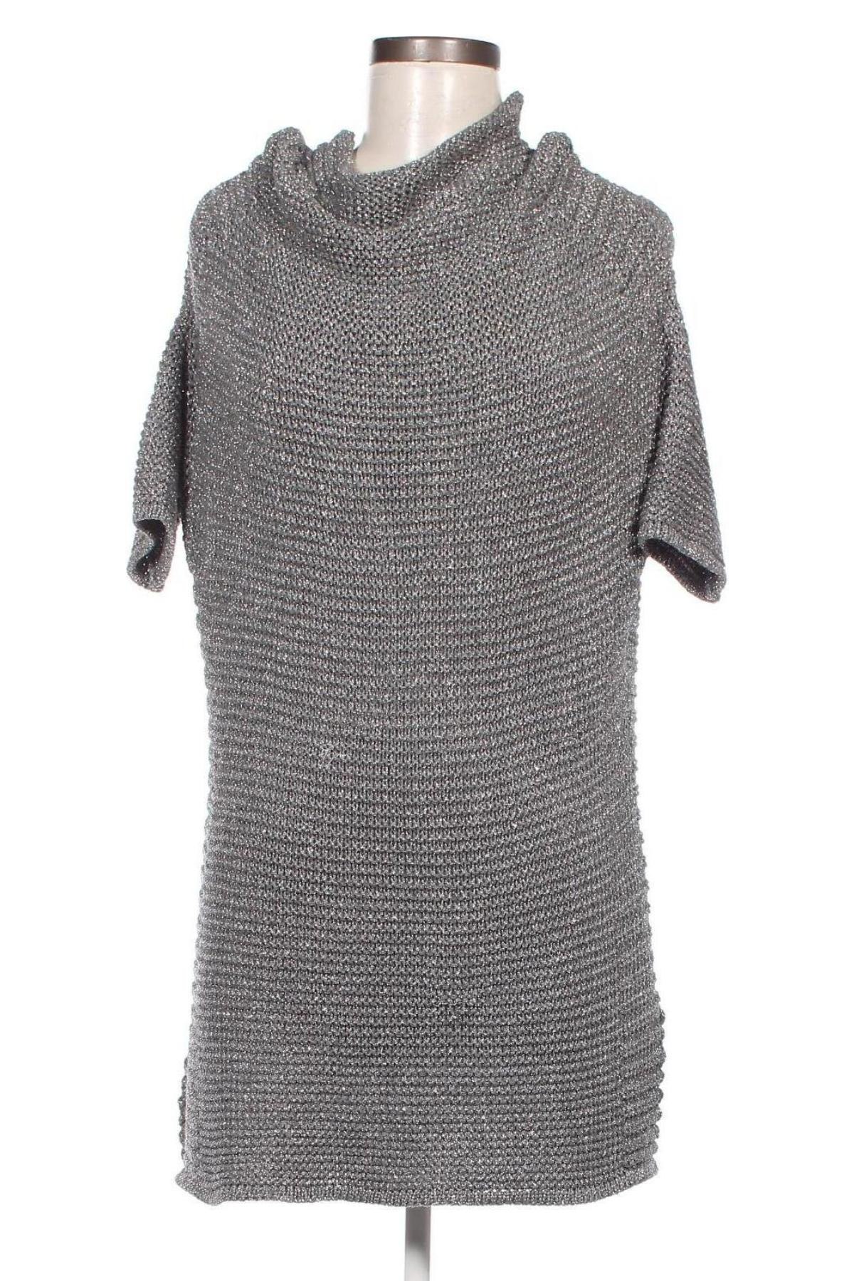 Дамски пуловер, Размер L, Цвят Сив, Цена 6,38 лв.
