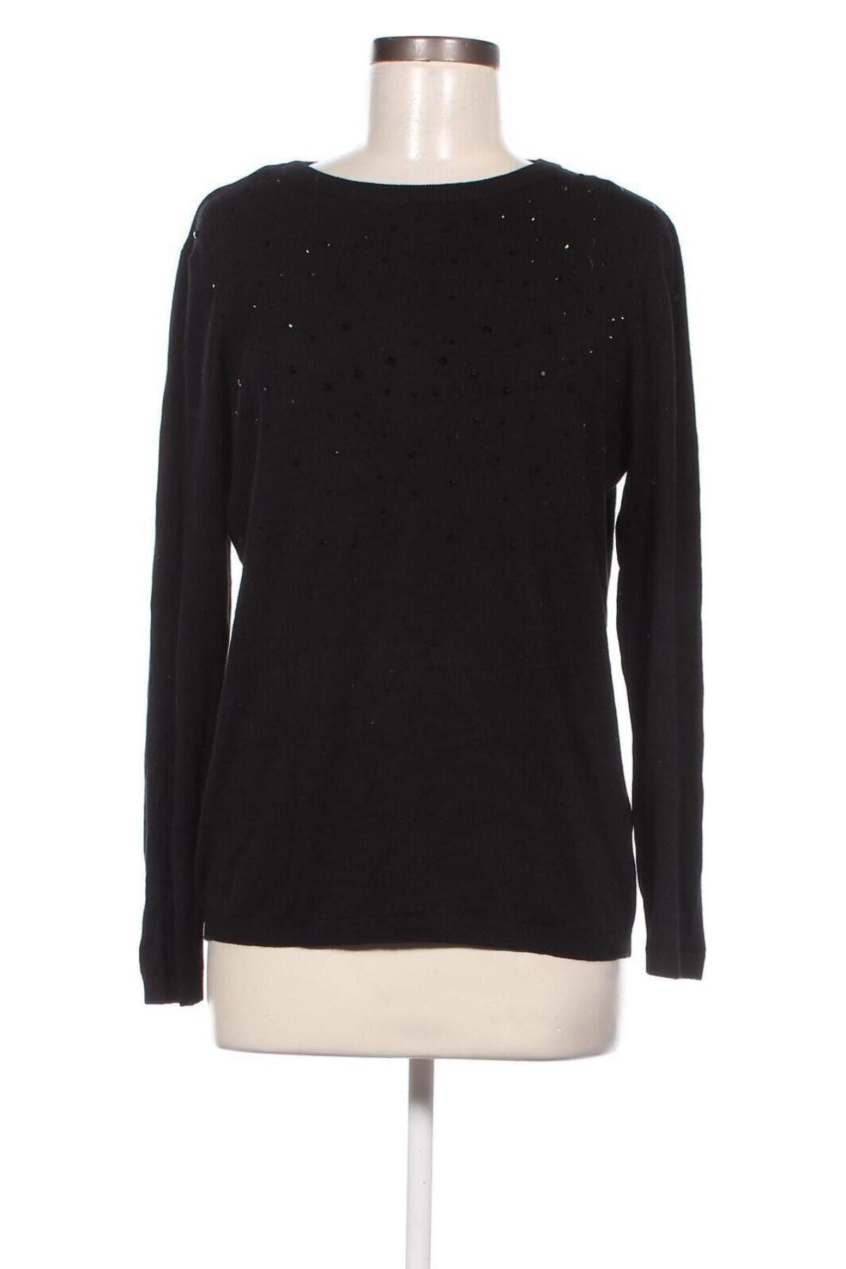 Дамски пуловер, Размер M, Цвят Черен, Цена 8,99 лв.