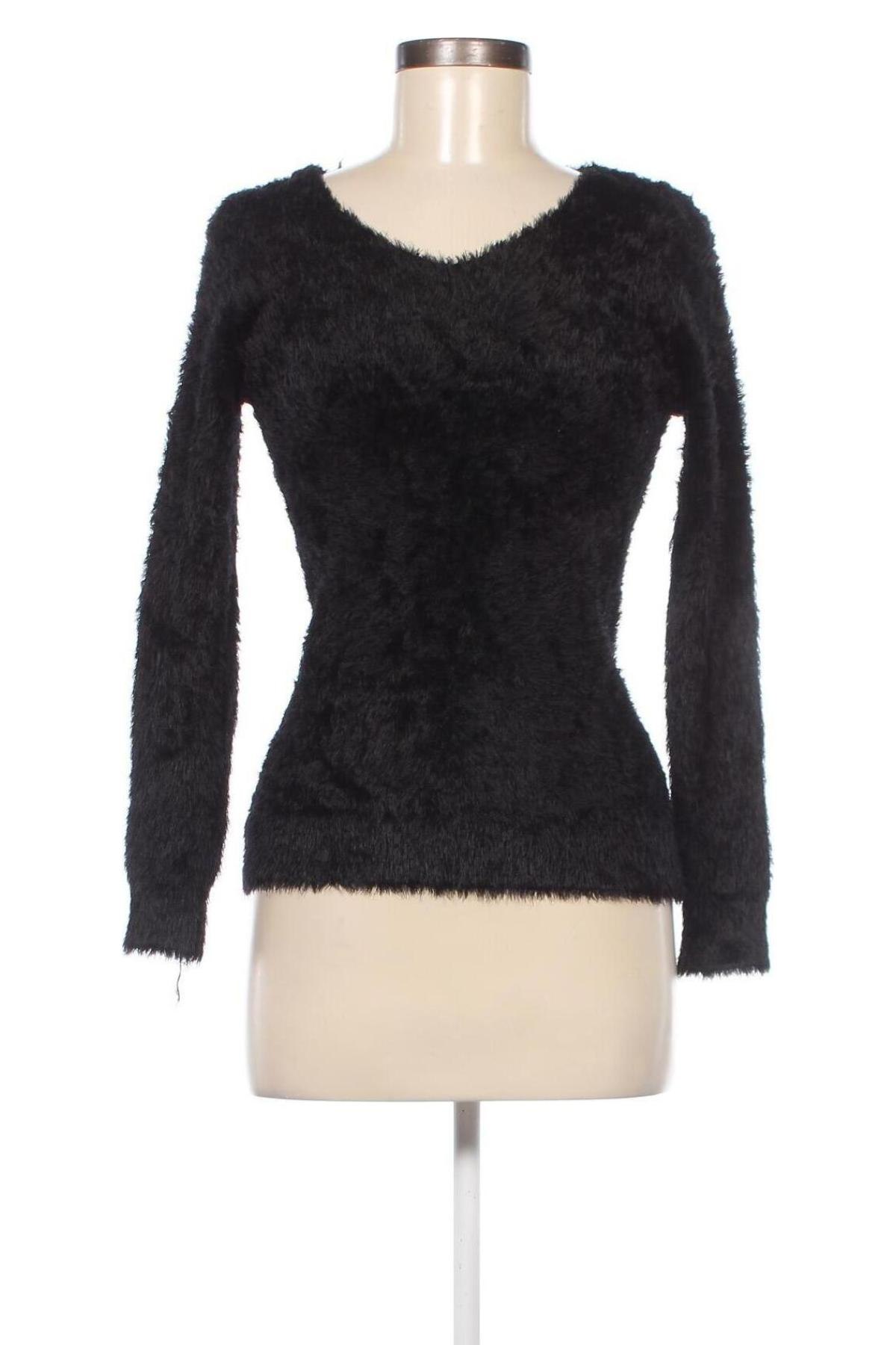 Дамски пуловер, Размер XL, Цвят Черен, Цена 8,28 лв.