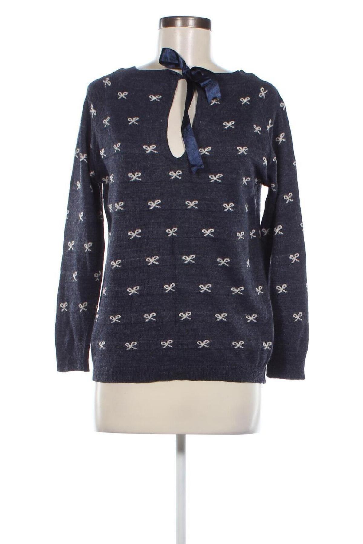Дамски пуловер, Размер M, Цвят Син, Цена 6,09 лв.