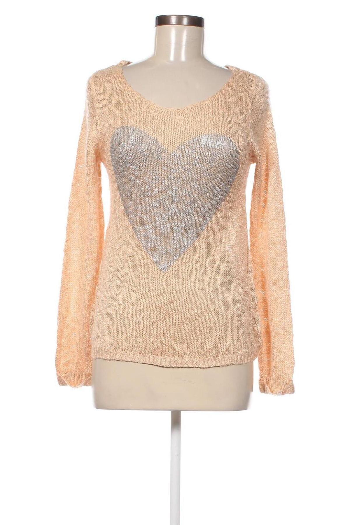 Damenpullover, Größe M, Farbe Orange, Preis € 2,98