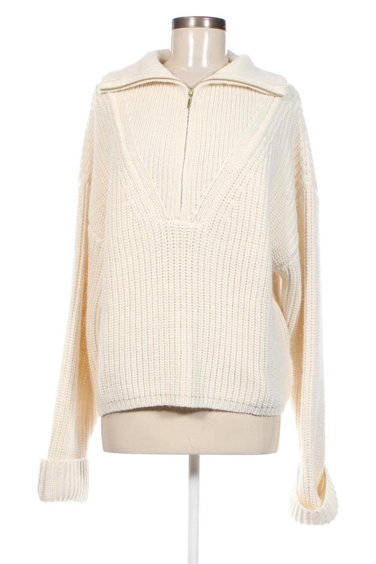 Γυναικείο πουλόβερ ABOUT YOU X MILLANE, Μέγεθος M, Χρώμα Εκρού, Τιμή 10,21 €