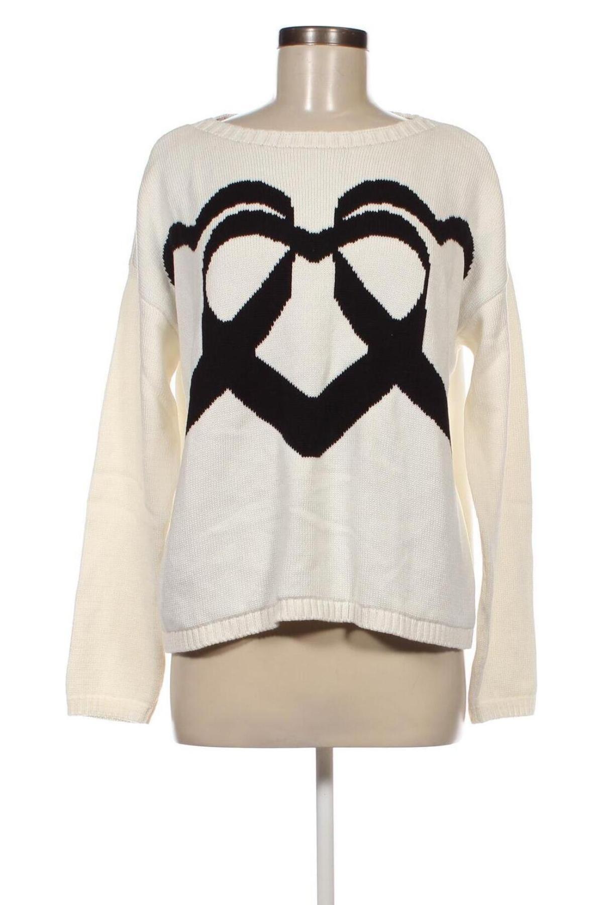 Γυναικείο πουλόβερ Alba Moda, Μέγεθος L, Χρώμα Λευκό, Τιμή 8,07 €
